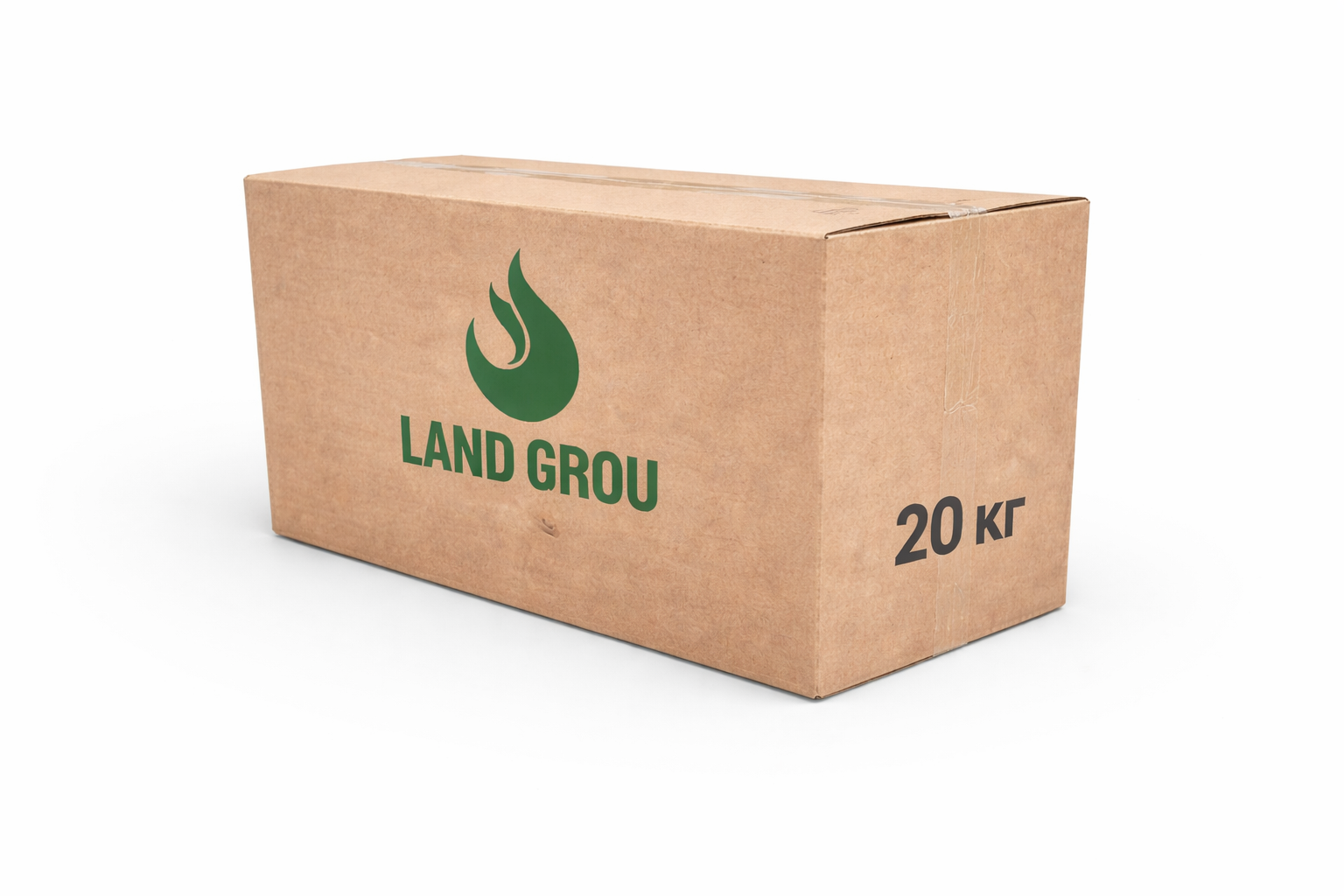 Торфобрикет в коробці (20 кг)